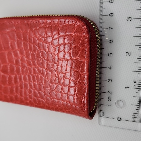 Small Zip Around Card Case - Picture 9 of 11